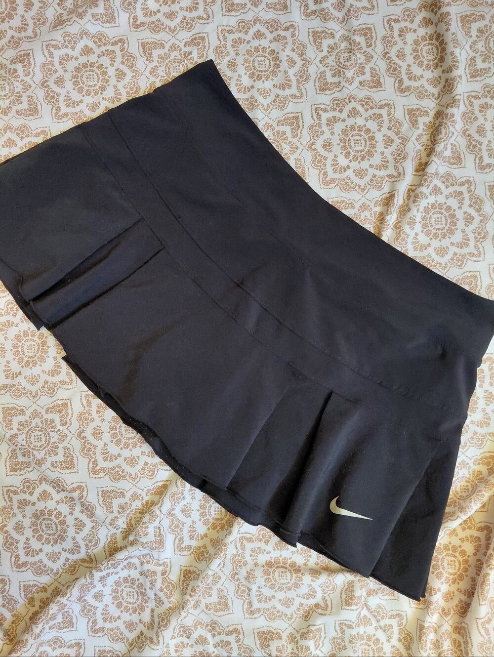 Nike Women’s Black Athletic Tennis Skort Pleated Golf Pickleball
